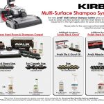 Kirby Multi-Surface Shampoo System Floor Chart